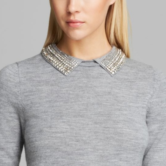 SALE French Conn Diamond Fantasy Jewel Collar Kni - Picture 3 of 8